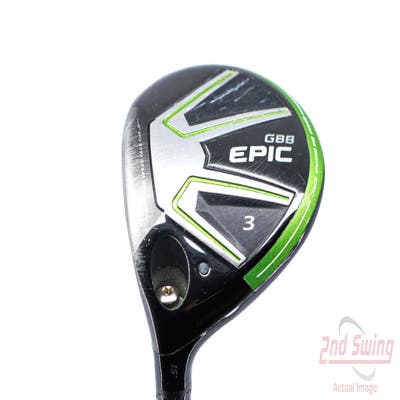 Callaway GBB Epic Fairway Wood 3 Wood 3W 15° Project X HZRDUS Black 62 6.0 Graphite Stiff Left Handed 43.0in