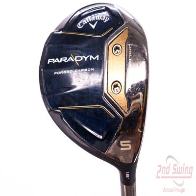 Callaway Paradym Fairway Wood 5 Wood 5W 18° PX HZRDUS Silver Gen4 60 Graphite Stiff Right Handed 43.0in