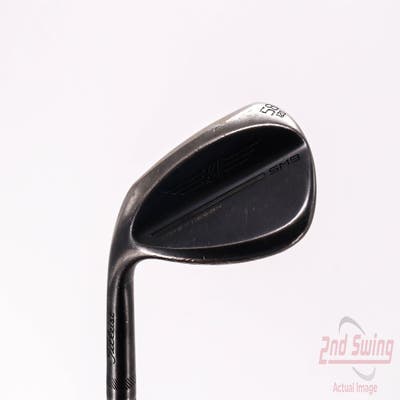 Titleist Vokey SM9 Jet Black Wedge Lob LW 58° 12 Deg Bounce D Grind Stock Steel Shaft Steel Wedge Flex Left Handed 35.5in