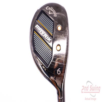 Callaway Mavrik Max Womens Lite Hybrid 6 Hybrid 30° UST Mamiya Helium Black 4 Graphite Ladies Right Handed 37.75in