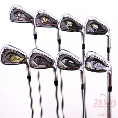 Titleist T200 Iron Set 4-PW PW2 Mitsubishi Fubuki MV-Series 55 Graphite Regular Right Handed 38.5in