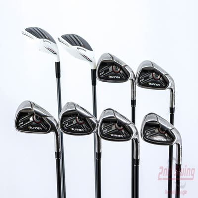 TaylorMade Burner 2.0 HP Combo Iron Set 3H 4H 5-PW TM Superfast 65 Graphite Regular Right Handed 39.5in