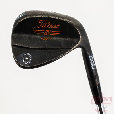 Titleist Vokey SM7 Jet Black Wedge Gap GW 50° 8 Deg Bounce F Grind SM7 BV Steel Wedge Flex Right Handed 35.0in