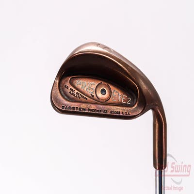 Ping Eye 2 Beryllium Copper Wedge Sand SW True Temper Dynamic Gold S200 Steel Stiff Right Handed Black Dot 34.5in