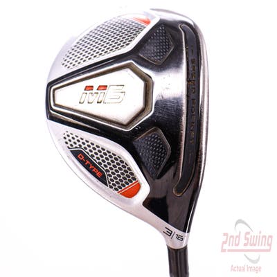 TaylorMade M6 D-Type Fairway Wood 3 Wood 3W 16° PX HZRDUS Smoke Black 70 Graphite X-Stiff Right Handed 43.25in