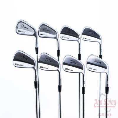 Titleist 712 MB/CB Combo Iron Set 3-PW Project X Rifle 6.0 Steel Stiff Right Handed 38.25in