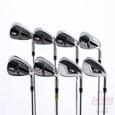 TaylorMade M6 Iron Set 5-PW AW SW FST KBS MAX 85 Steel Regular Right Handed 38.75in