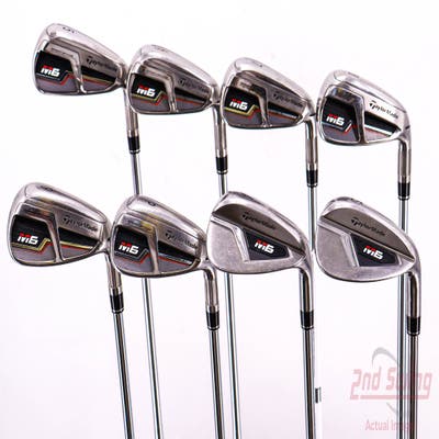 TaylorMade M6 Iron Set 5-PW AW SW FST KBS MAX 85 Steel Regular Right Handed 38.75in