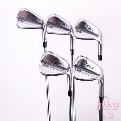 Titleist 2023 T100 Iron Set 5-9 Iron Dynamic Gold Tour Issue X100 Steel X-Stiff Right Handed 38.0in