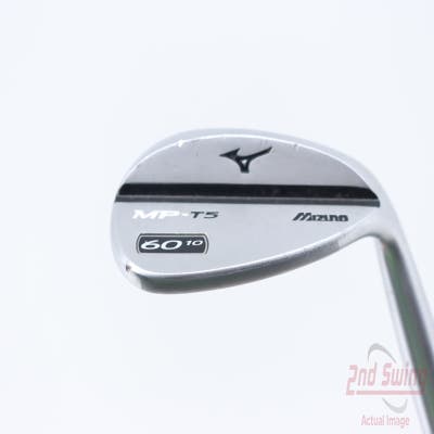 Mizuno MP T5 White Satin Wedge Lob LW 60° 10 Deg Bounce True Temper Dynamic Gold Steel Wedge Flex Right Handed 35.75in