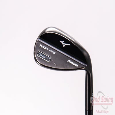 Mizuno MP T5 Black Ion Wedge Sand SW 56° 10 Deg Bounce True Temper Dynamic Gold Steel Wedge Flex Right Handed 35.75in