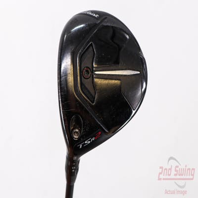 Titleist TSR2 Fairway Wood 3 Wood 3W 15° PX HZRDUS Smoke Black 60 Graphite X-Stiff Left Handed 43.75in