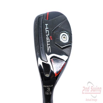 TaylorMade Stealth 2 Plus Rescue Hybrid 3 Hybrid 19.5° Mitsubishi Kai'li Red 75 Graphite Regular Right Handed 40.5in