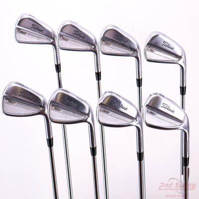 Titleist 2023 T150 Iron Set 4-PW AW Nippon NS Pro Modus 3 Tour 120 Steel Stiff Right Handed 37.75in