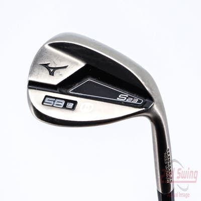 Mizuno S23 Copper Cobalt Wedge Lob LW 58° 12 Deg Bounce D Grind FST KBS Hi-Rev 2.0 Steel Wedge Flex Right Handed 34.75in