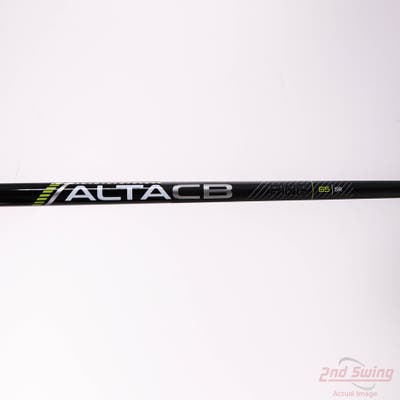 Used W/ Ping RH Adapter Ping ALTA CB 65 Black 65g Fairway Shaft Senior 41.75in