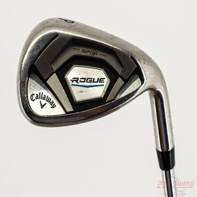 Callaway Rogue Single Iron Pitching Wedge PW Stock Steel Shaft Steel Regular Right Handed 35.75in