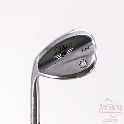 Titleist Vokey SM6 Tour Chrome Wedge Lob LW 60° 10 Deg Bounce S Grind SM6 BV Steel Wedge Flex Left Handed 35.25in