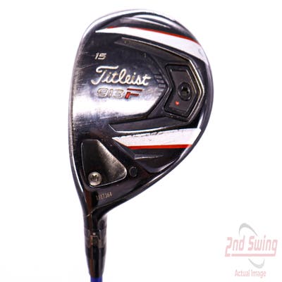 Titleist 913F Fairway Wood 3 Wood 3W 15° Mitsubishi Diamana S+ Blue 72 Graphite Stiff Left Handed 43.5in