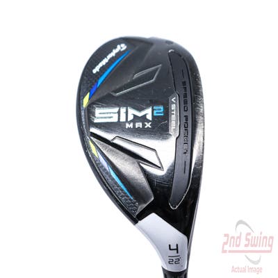 TaylorMade SIM2 MAX Rescue Hybrid 4 Hybrid 22° Fujikura Ventus Blue 6 Graphite Regular Right Handed 40.25in