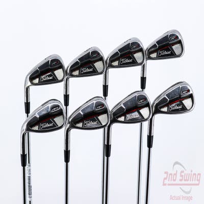 Titleist 710 AP1 Iron Set 4-PW AW Titleist Nippon NS Pro 105T Steel Regular Left Handed 38.25in