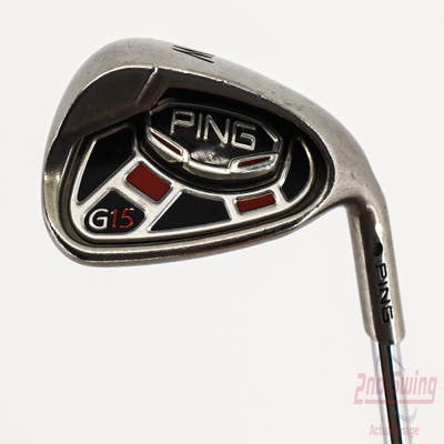 Ping G15 Single Iron Pitching Wedge PW Ping AWT Steel Regular Right Handed Black Dot 36.0in