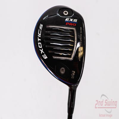 Tour Edge EXS Pro Fairway Wood 3 Wood 3W 15° Mitsubishi Tensei CK 60 Orange Graphite Regular Right Handed 43.0in