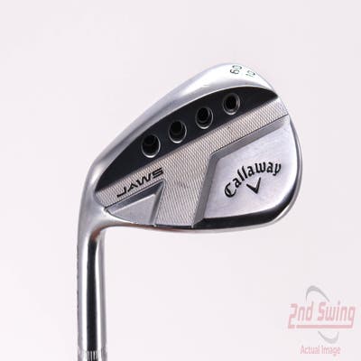 Callaway Jaws Full Toe Raw Face Chrome Wedge Lob LW 60° 10 Deg Bounce Dynamic Gold Spinner TI Steel Wedge Flex Left Handed 35.0in