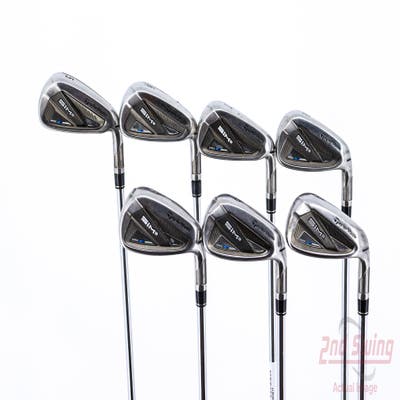 TaylorMade SIM2 MAX Iron Set 5-PW AW FST KBS MAX 85 MT Steel Stiff Right Handed 39.25in