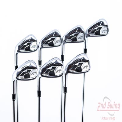 Callaway Apex 19 Iron Set 5-PW AW True Temper Elevate 95 R300 Steel Regular Left Handed 38.25in