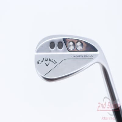 Callaway Jaws Raw Chrome Wedge Sand SW 56° 10 Deg Bounce S Grind Dynamic Gold Spinner TI Steel Wedge Flex Right Handed 35.25in