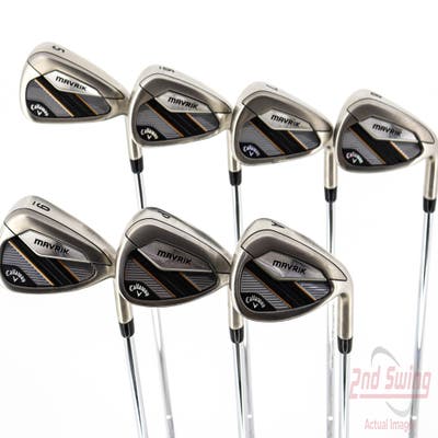 Callaway Mavrik 22 Iron Set 5-PW AW True Temper XP 95 S300 Steel Stiff Right Handed 38.25in