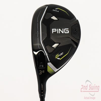 Ping G430 MAX Fairway Wood 3 Wood 3W 15° ALTA CB 65 Black Graphite Regular Left Handed 43.0in