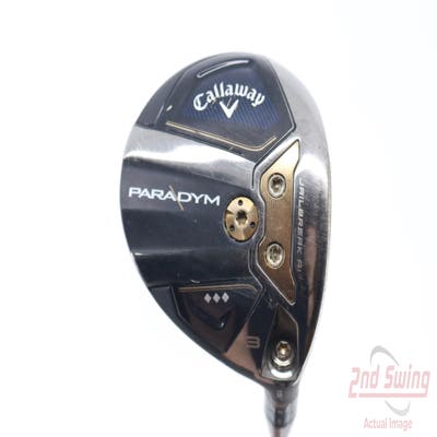 Callaway Paradym Triple Diamond Fairway Wood 3 Wood 3W 15° PX HZRDUS Silver Gen4 60 Graphite Regular Right Handed 43.25in