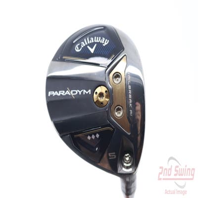 Callaway Paradym Triple Diamond Fairway Wood 5 Wood 5W 18° PX HZRDUS Silver Gen4 60 Graphite Regular Right Handed 42.75in