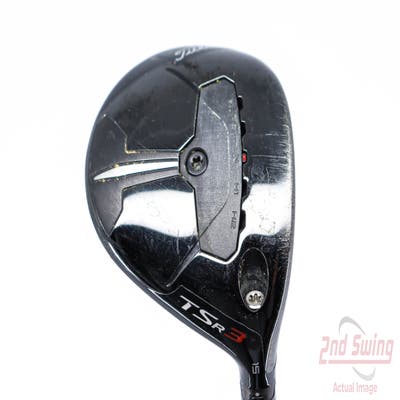 Titleist TSR3 Fairway Wood 3 Wood 3W 15° Project X HZRDUS Black 4G 70 Graphite X-Stiff Right Handed 43.0in