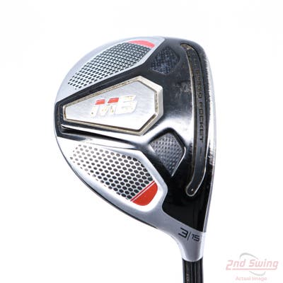 TaylorMade M6 Fairway Wood 3 Wood 3W 15° Fujikura ATMOS 5 Orange Graphite Regular Right Handed 43.5in