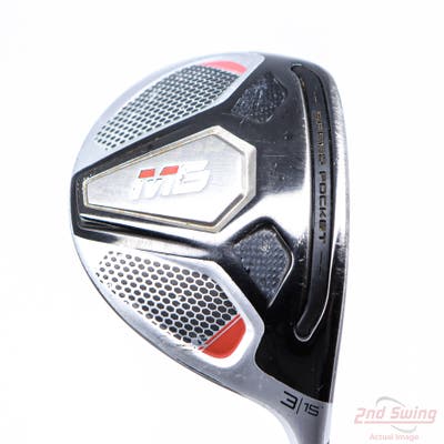 TaylorMade M6 Fairway Wood 3 Wood 3W 15° Fujikura ATMOS 5 Orange Graphite Regular Right Handed 43.5in