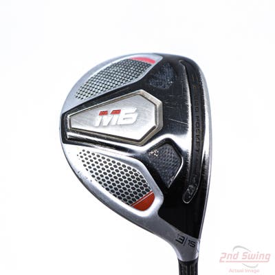 TaylorMade M6 Fairway Wood 3 Wood 3W 15° Fujikura ATMOS 5 Orange Graphite Regular Right Handed 43.5in