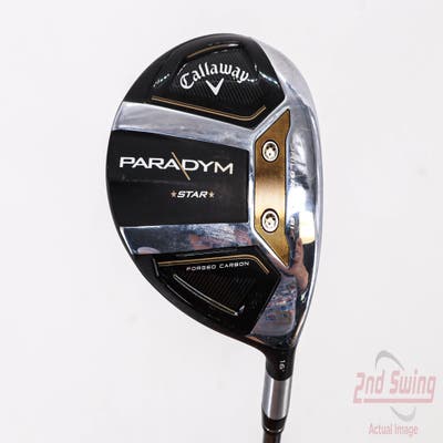 Callaway Paradym Star Fairway Wood 3 Wood 3W 16° UST ATTAS Speed Series 40 Graphite Senior Right Handed 43.25in