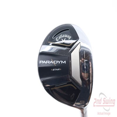 Callaway Paradym Star Fairway Wood 9 Wood 9W 25° UST ATTAS Speed Series 40 Graphite Regular Right Handed 41.75in