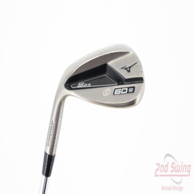 Mizuno S23 Copper Cobalt Wedge Lob LW 60° 10 Deg Bounce C Grind FST KBS Hi-Rev 2.0 Steel Wedge Flex Left Handed 35.5in