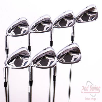 Ping G430 Iron Set 5-PW GW AWT 2.0 Steel Stiff Left Handed Black Dot 38.25in