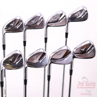 Mizuno Pro 245 Iron Set 4-PW GW Dynamic Gold Mid 115 Steel Stiff Left Handed +2 Degrees Upright 39.5in