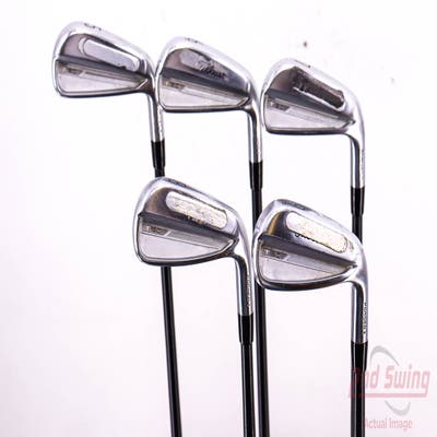 Titleist 2023 T150 Iron Set 5-9 Iron LA Golf L-Series 120 Graphite Stiff Right Handed 37.75in