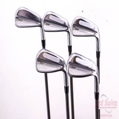 Titleist 2023 T150 Iron Set 5-9 Iron Aerotech SteelFiber i110 PR Graphite Stiff Right Handed 37.5in