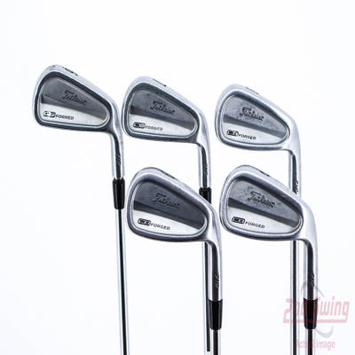 Titleist 712 CB Iron Set 6-PW True Temper Dynamic Gold S300 Steel Stiff Right Handed 38.5in