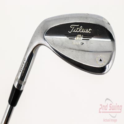 Titleist Vokey SM7 Tour Chrome Wedge Lob LW 60° 10 Deg Bounce S Grind SM7 BV Steel Wedge Flex Left Handed 35.25in