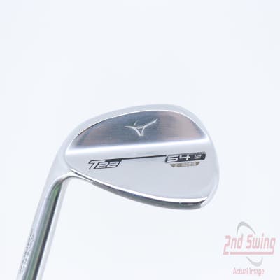 Mizuno T22 Satin Chrome Wedge Sand SW 54° 12 Deg Bounce S Grind Aerotech SteelFiber i110cw Graphite Stiff Left Handed 35.75in