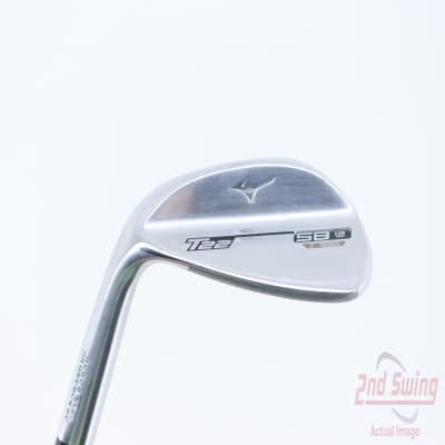 Mizuno T22 Satin Chrome Wedge Lob LW 58° 12 Deg Bounce D Grind Aerotech SteelFiber i110cw Graphite Stiff Left Handed 35.75in